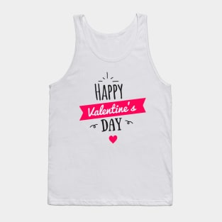 Happy Valentines Day Tank Top